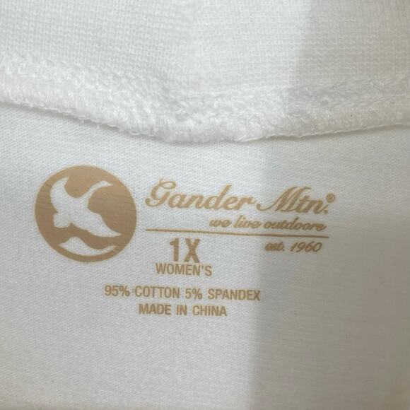 Gander Mountain Turtleneck Women’s 1X Cream Classic TradMom Fall Layer Staple - Picture 7 of 7